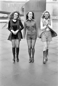 1970's Fashion: Shorts. January 1971 71-00161-015 1970's Fashion: Shorts. January 1971 71-00161-015