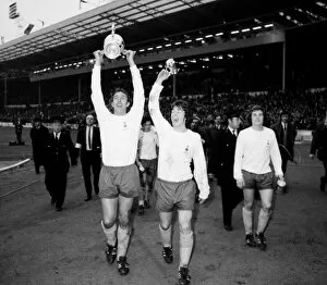 Images Dated 27th February 1971: 1971 League Cup Final at Wembley Stadium. Tottenham Hotspur 2 v Aston Villa 0
