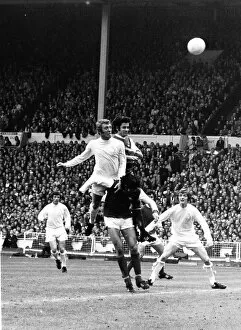 Images Dated 6th May 1972: 1972 FA Cup Final at Wembley Leeds United 1 v Arsenal 0 May 1972 Mick Jones of