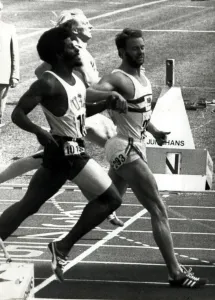 Images Dated 3rd September 1972: 1972 Olympic Games in Munich, West Germany. Mens 400 Metres Quarter Final Heat