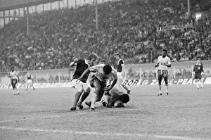 Images Dated 14th June 1974: 1974 World Cup First Round Group Two match at the Westfalenstadion, Dortmund