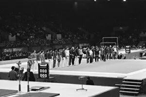 Images Dated 12th April 1975: 1975 Champions All Gymnastics Tournament, presented by the British Amateur Gymnastics