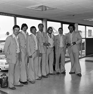 1976 British Olympic Team Returns Home, London Heathrow Airport, 3rd August 1976 1976 British Olympic Team Returns Home, London Heathrow Airport, 3rd August 1976