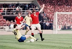Images Dated 1st May 1976: 1976 FA Cup Final at Wembley May 1976 Southampton 1 v Manchester United 0