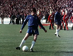 1977 League Cup Final at Wembley Stadium. Aston Villa 0 v Everton 0 1977 League Cup Final at Wembley Stadium. Aston Villa 0 v Everton 0