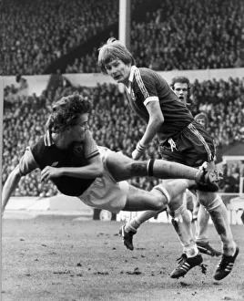 1977 League Cup Final at Wembley Stadium. Aston Villa 0 v Everton 0 1977 League Cup Final at Wembley Stadium. Aston Villa 0 v Everton 0