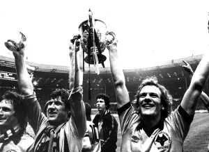 1980 League Cup Final at Wembley Stadium. Nottingham Forest 0 v Wolverhampton 1980 League Cup Final at Wembley Stadium. Nottingham Forest 0 v Wolverhampton