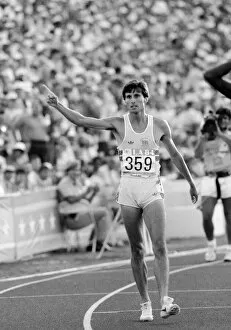 Images Dated 9th August 1984: 1984 Olympic Games in Los Angeles, USA. Mens Athletics