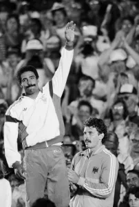 Images Dated 9th August 1984: 1984 Olympic Games in Los Angeles, USA. Great Britain'