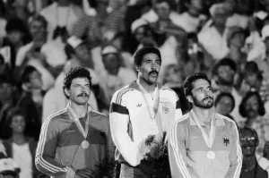 Images Dated 9th August 1984: 1984 Olympic Games in Los Angeles, USA. Great Britain'