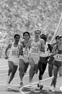 Images Dated 9th August 1984: 1984 Olympic Games in Los Angeles, USA. Mens 1500 Metres Heat