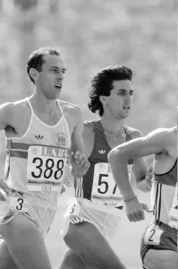 Images Dated 9th August 1984: 1984 Olympic Games in Los Angeles, USA. Mens 1500 Metres Heat