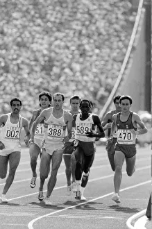 Images Dated 9th August 1984: 1984 Olympic Games in Los Angeles, USA. Mens 1500 Metres Heat