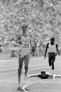 Images Dated 9th August 1984: 1984 Olympic Games in Los Angeles, USA. Mens 1500 Metres Heat