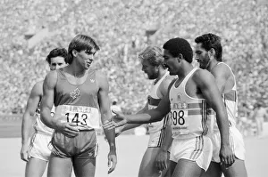 Images Dated 9th August 1984: 1984 Olympic Games in Los Angeles, USA. Great Britain'