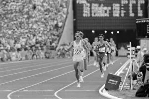 Images Dated 11th August 1984: 1984 Olympic Games in Los Angeles, USA. Mens Athletics
