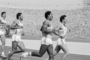 Images Dated 9th August 1984: 1984 Olympic Games in Los Angeles, USA. Great Britain'
