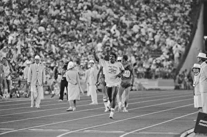 Images Dated 9th August 1984: 1984 Olympic Games in Los Angeles, USA. Decathlon