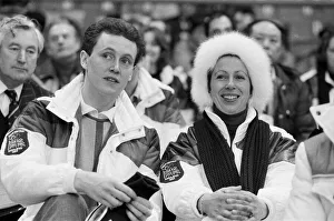 Images Dated 12th February 1984: 1984 Winter Olympics, 12th February 1984. Figure skating, Fourth Round, Zetra Stadium