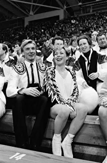 Images Dated 12th February 1984: 1984 Winter Olympics, 12th February 1984. Figure skating, Fourth Round, Zetra Stadium