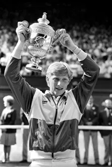 Achievement Gallery: 1985 Mens Singles Final at Wimbledon Tennis Championships