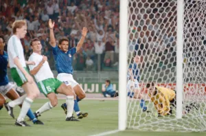 1990 World Cup Quarter Final at the Stadio Olimpico in Rome, Italy 1990 World Cup Quarter Final at the Stadio Olimpico in Rome, Italy
