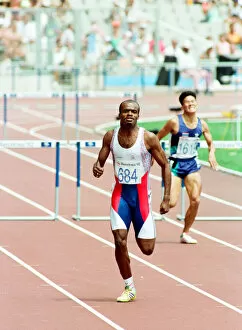 Images Dated 2nd August 1992: 1992 Olympic Games in Barcelona, Spain. Mens 400 Metres Hurdles