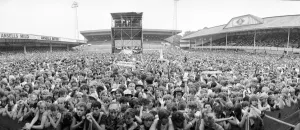 Football Stadium Gallery: On 23 July 1983 Duran Duran staged an open air benefit concert at Villa Park, Birmingham