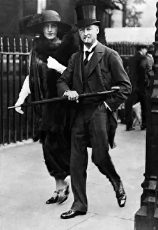 The 9th Duke and Duchess of Marlborough attend the wedding of Lord Porchester The 9th Duke and Duchess of Marlborough attend the wedding of Lord Porchester