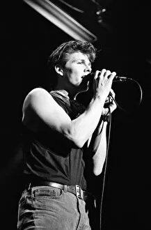 Images Dated 25th March 1988: A-ha performing live at the NEC, Birmingham. 25th March 1988