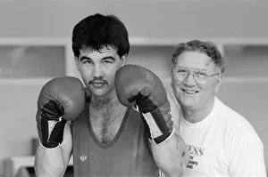 Longbridge Gallery: ABA light heavyweight champion Jimmy Moran from Redditch with his coach Dennis Jackson