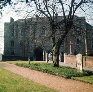 Abbey Gateway, St Albans, Hertfordshire. 1973 Abbey Gateway, St Albans, Hertfordshire. 1973