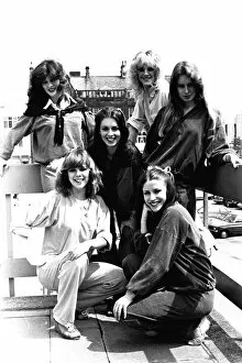Images Dated 12th June 1979: Abi, Trisha, Helen, Pauline, Sarah and Frankie members of the new Pans People
