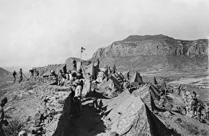 Abyssinian War October 1935 Italian forces seen here fortifying their position in Abyssinian War October 1935 Italian forces seen here fortifying their position in