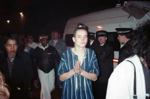 Acid House music fans gather for a party. 10th November 1988 Acid House music fans gather for a party. 10th November 1988