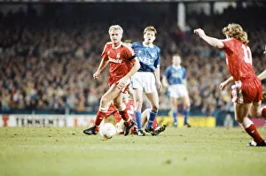 00489 Gallery: Action from the FA cup fourth round match replay between Everton