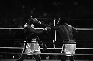Action during the world heavyweight title fight between challenger Muhammad Ali Action during the world heavyweight title fight between challenger Muhammad Ali