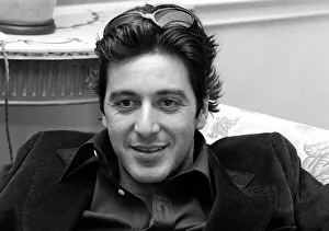 Core26 Gallery: Actor Al Pacino at the Dorchester Hotel March 1974