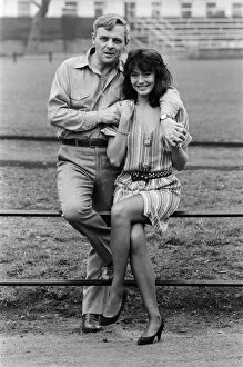 Images Dated 15th March 1984: Actor Anthony Hopkins and actress Lesley-Anne Down pictured together in London