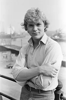 Actor Benedict Taylor seen here on Tyneside during a break in the filming of the mini Actor Benedict Taylor seen here on Tyneside during a break in the filming of the mini