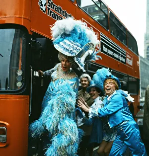 Actor and comedian Stanley Baxter as the Pantomime Dame. November 1983 Actor and comedian Stanley Baxter as the Pantomime Dame. November 1983