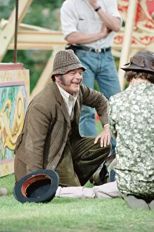 Images Dated 23rd May 1991: Actor David Jason and other cast members pictured during the filming of '