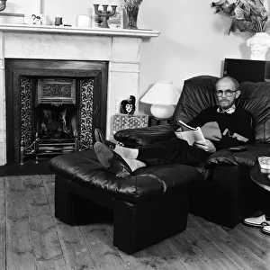 Actor Douglas Lambert at home in North London, Doug is dying from AIDS. 31st October 1986 Actor Douglas Lambert at home in North London, Doug is dying from AIDS. 31st October 1986