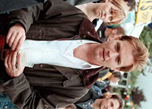 Actor Ewan McGregor August 1998 at Crieff Highland Games enjoying a pint before his film Actor Ewan McGregor August 1998 at Crieff Highland Games enjoying a pint before his film