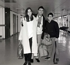 00138 Gallery: Actor Ian McShane and his children Morgan, 11, and Kate, 15