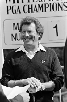 Images Dated 22nd May 1986: Actor Johnny Briggs of Coronation Street at the PGA Golf Championship at