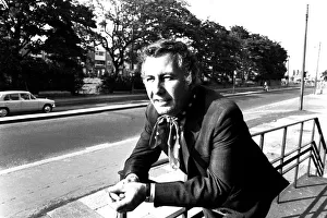 Actor and former journalist Alan Browning visting Newcastle. 13/06/71 Actor and former journalist Alan Browning visting Newcastle. 13/06/71