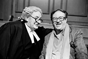 Actor Leo Mckern with John Mortimer QC, writer of the TV series Rumpole of the Bailey Actor Leo Mckern with John Mortimer QC, writer of the TV series Rumpole of the Bailey