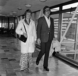 Actor Michael Caine and his daughter Dominique left Heathrow Airport for Los Angeles Actor Michael Caine and his daughter Dominique left Heathrow Airport for Los Angeles