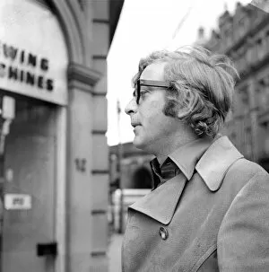 Images Dated 27th July 1970: Actor Michael Caine on Westgate Road, Newcastle on 27th July 1970
